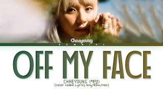 Chaeyoung Off My Face original  Justin Bieber S color Coded S