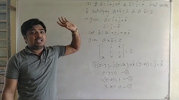 Vectors Lec37 : Exercise 5.4 : Examples 11, 12, 13, 15 : vector product (cross product) of vectors