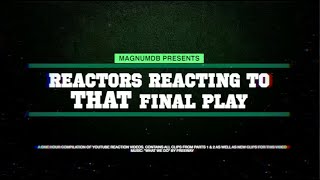 Reactors React To THAT Insane Final Play THE FINAL CUT | Eagles v Rams Week 3 2025 NFL Highlights