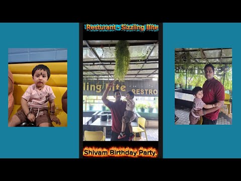 😍Sizzling Bite Restaurant Party Vibes |🎂 Shivam’s Birthday Celebration 🎉 | #Vlog #amulyaworld9066