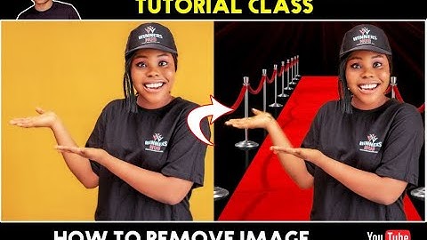 How To Remove and Edit Image Background in #CorelDraw