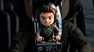Whale Rescue Mission 🐋 | U.S. Air Force Hero Saves the Day!#airforce #kidsanimation #3danimation