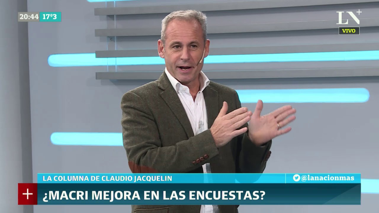 Claudio Jacquelin: ¿Cómo mide Macri en las encuestas? mercado libre chile
