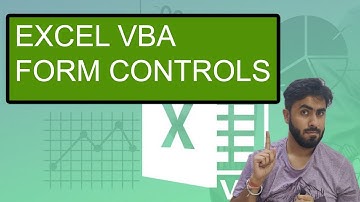 Excel vba form controls | made easy