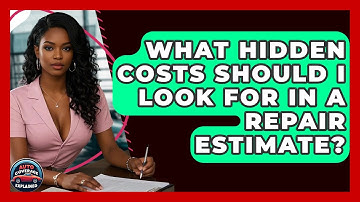 What Hidden Costs Should I Look For In A Repair Estimate? - Auto Coverage Explained