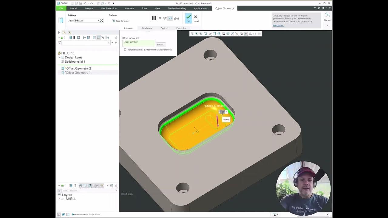 Flexible Modeling in Creo Parametric YouTube