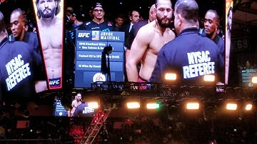 UFC 244 Jorge Masvidal Entrance vs Nate Diaz MSG New York November 2, 2019