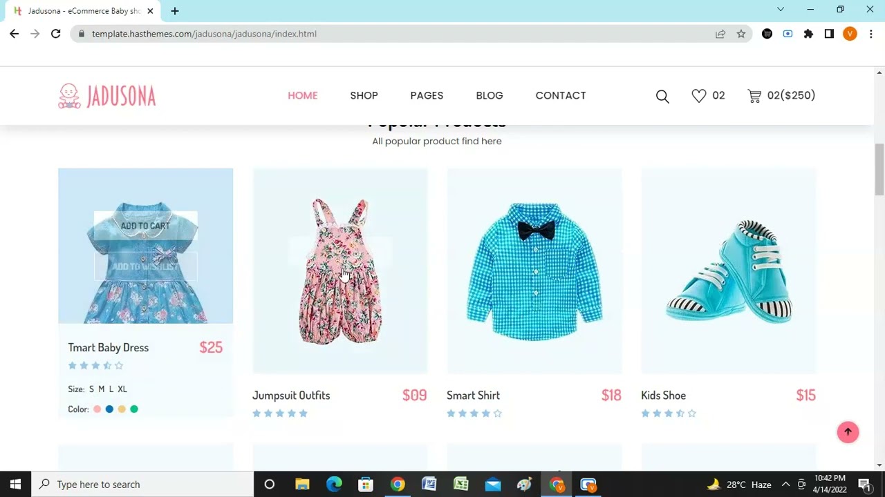 Premium Ecommerce Template Review & Free Download