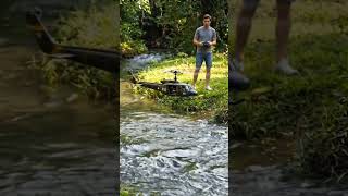Model Huey Helicopter Flight Test #shorts