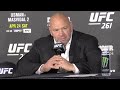 Dana White: Chris Weidman Broken Leg UPDATE, He will have SURGERY | UFC 260 Post