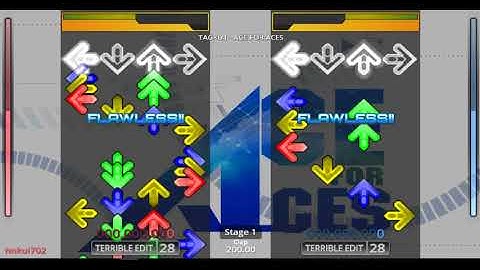 [TERRIBLE DDR EDIT] ACE FOR ACES / TAG×U1 (Lv. 28)