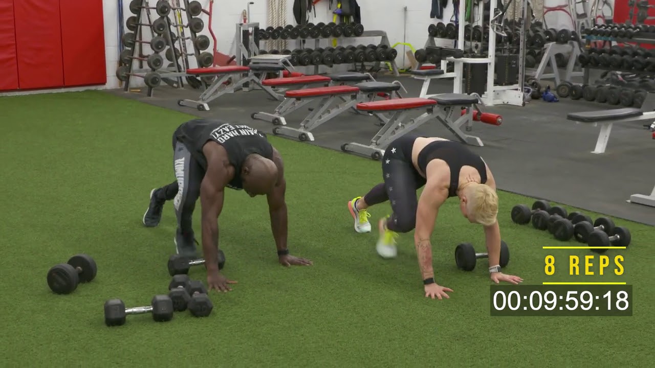 Killer 20 Minute HIIT Ladder Workout Total Body Home Workout YouTube