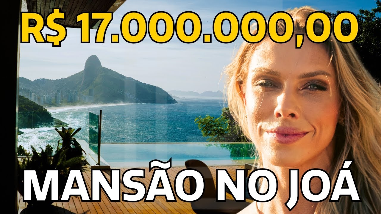 RJ468 | La Maison Joá: Mansão com Vista Deslumbrante | LUXOBRASIL