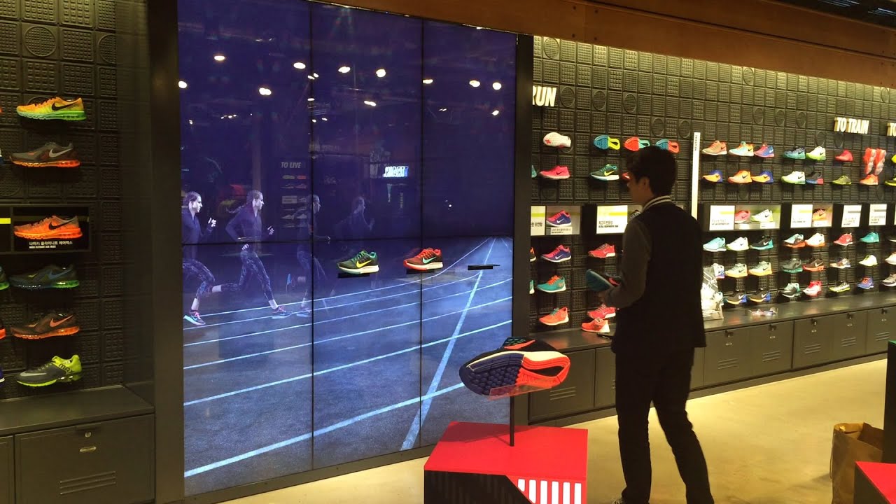 Future Retail] NIKE Flagship _ Interactive Digital Media YouTube