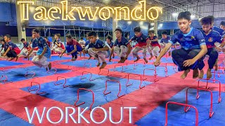 #Taekwondo Training 19/2/2023 Workout  #taweesilp_tkd_thailand