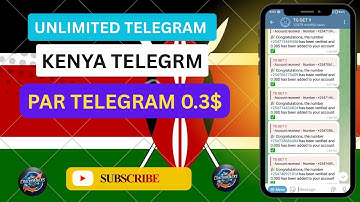 How To Create Unlimited Telegram Kenya A To Z | 2025 | কিভাবে আনলিমিটেড Telegram   খুলবেন  |