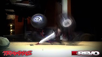 Traxxas E-Revo - Slow Motion Flip Test