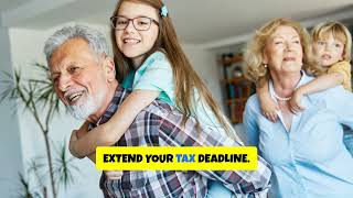 Need More Time for Taxes Get an Extension. ⏳