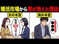 【漫画】婚活市場から男が消えた残酷すぎる理由…
