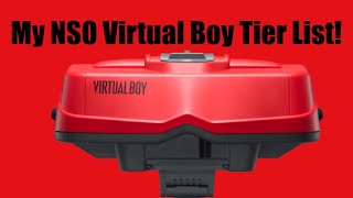 The ONLY Virtual Boy Nintendo Switch Online Tier List Ever Made!