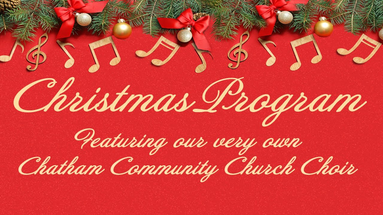 [December 20, 2025] Christmas Choir Program - North Chatham Campus