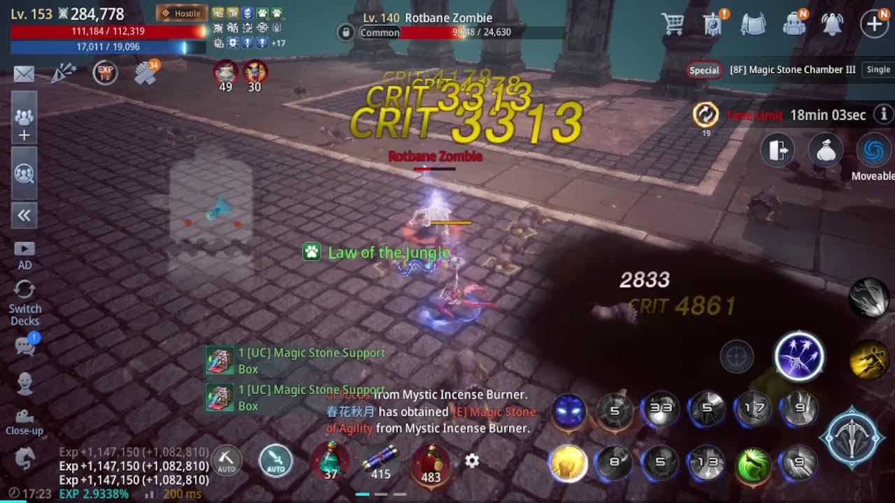 Mir 4 Magic stone Farming Tips