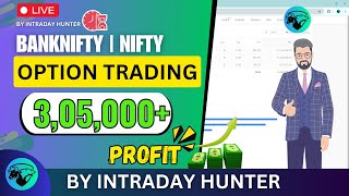 Live Intraday Trade Bank Nifty Option Trading By Intraday Hunter