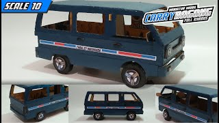 Membuat Miniatur Mobil Carry Van Dari Kardus || Handmade