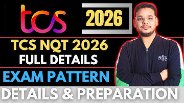 TCS NQT Hiring 2026 | Updated TCS NQT Exam Pattern & Syllabus | How to Prepare for TCS NQT 2026