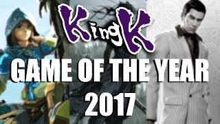 Top 10 Nominations for Game of the Year (2017)