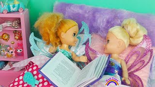 FAIRY SURPRISE! Elsie and Annie Fairytale Comes True!!