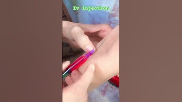 Intravenous injection use ll iv injection kese lagaye ll #short