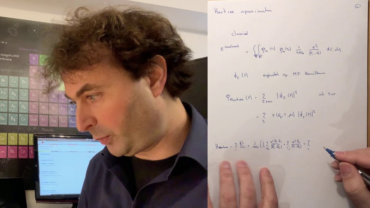 05.2 Mean field approximations - The Hartree approximation
