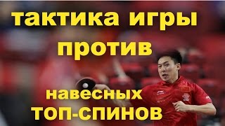 видео: ТАКТИКА ИГРЫ ПРОТИВ НАВЕСНЫХ ТОПС СПИНОВ. настольный теннис картинка: ТАКТИКА ИГРЫ ПРОТИВ НАВЕСНЫХ ТОПС СПИНОВ. настольный теннис