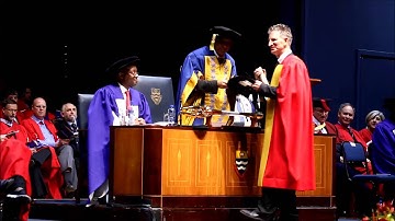Professor Peter Sarnak receives honoray degree