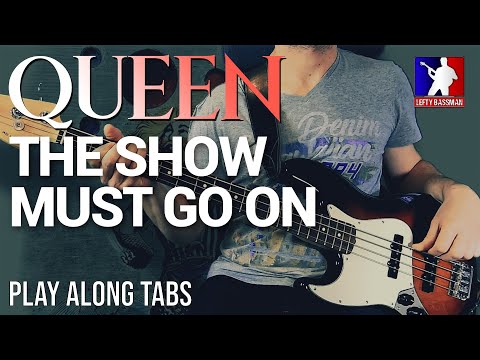 queen---the-show-must-go-on-///-accurate-bass-line-[play-along-tabs]