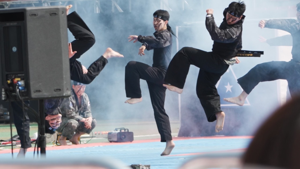 Hoshi Delivers Breathtaking Pre-Ceremony Performance at 2026 Jinhae Military Music Festival