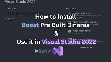 Install Boost Pre-Built Binaries & Use in Visual Studio 2022 on Windows