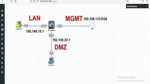How to Create security policy on PaloAlto Firewall LAN to DMZ Lab on VM #Paloalto #Securitypolicy @