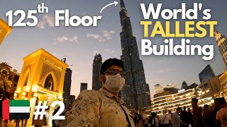 Top of Burj Khalifa Dubai | 124 & 125 Floor Complete Tour