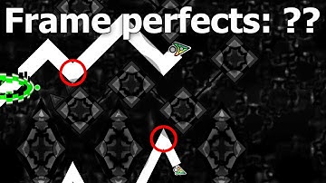 Cimmerian Shade with Frame Perfects counter — Geometry Dash