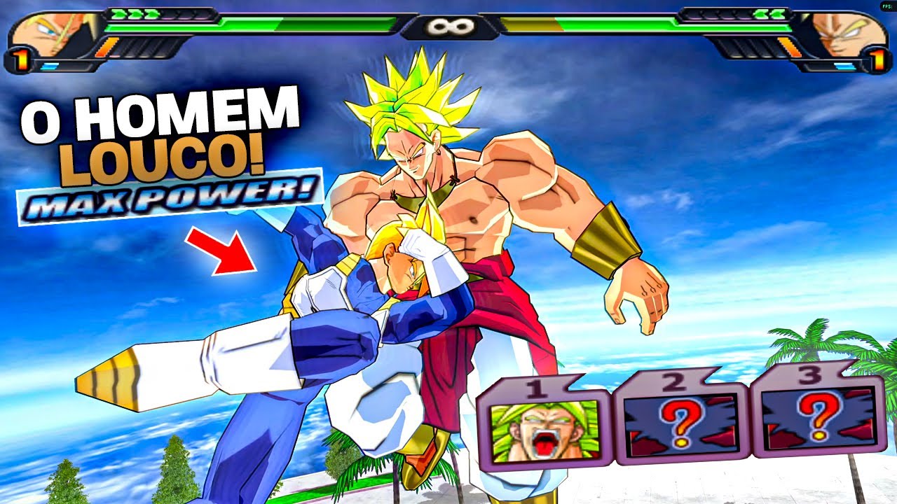 PARECE HACK!! A Batalha mais ABSURDA pelo TOP1 BR de DBZ Budokai Tenkaichi 3