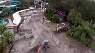 Time-Lapse: Colossal Curl - Flyover | Adventure Island Tampa FL