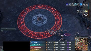 NEW 2v2 LADDER! - algorithm0r/thanks vs Cryptron/Dominationic - Stormgate - 2v2 Ladder