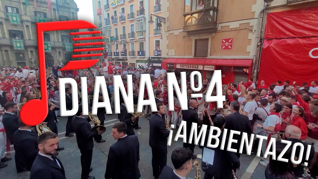 San Fermín 2022 | La Pamplonesa. Diana día 7