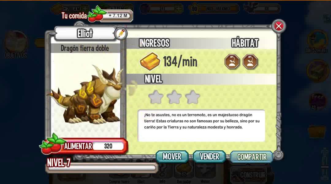 Dragon City | Dragon tierra doble