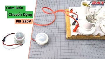 Cảm Biến Chuyển Động PIR 220V | Điện tử DAT