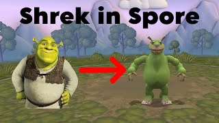 I Made Shrek in Spore