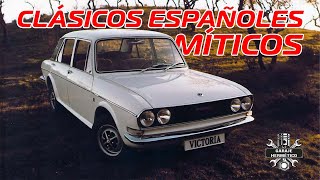 10 COCHES CLÁSICOS Españoles MÍticos