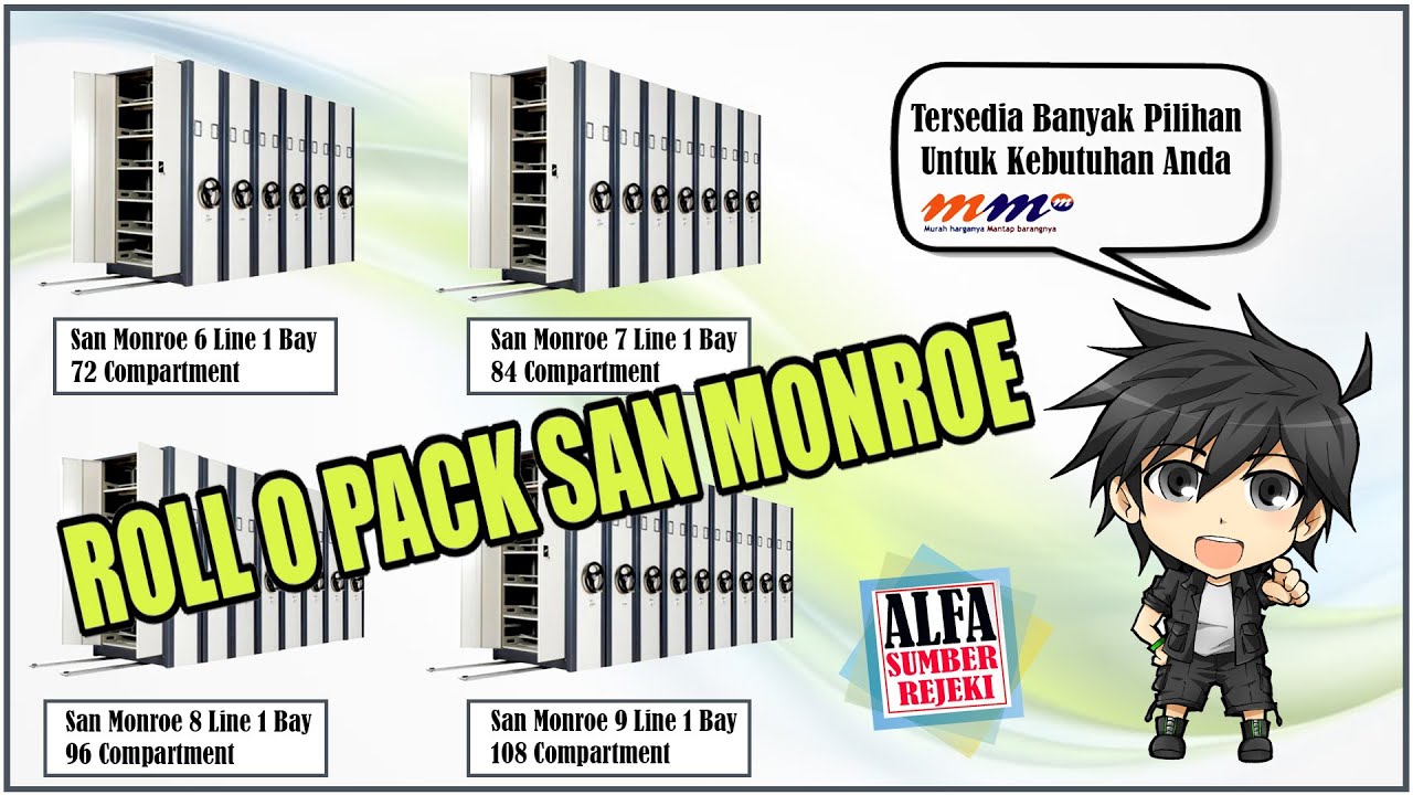 Roll O Pack SAN Monroe - Roll O Pack Mekanik Alfa Sumber Rejeki